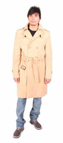 Suede Trencoats